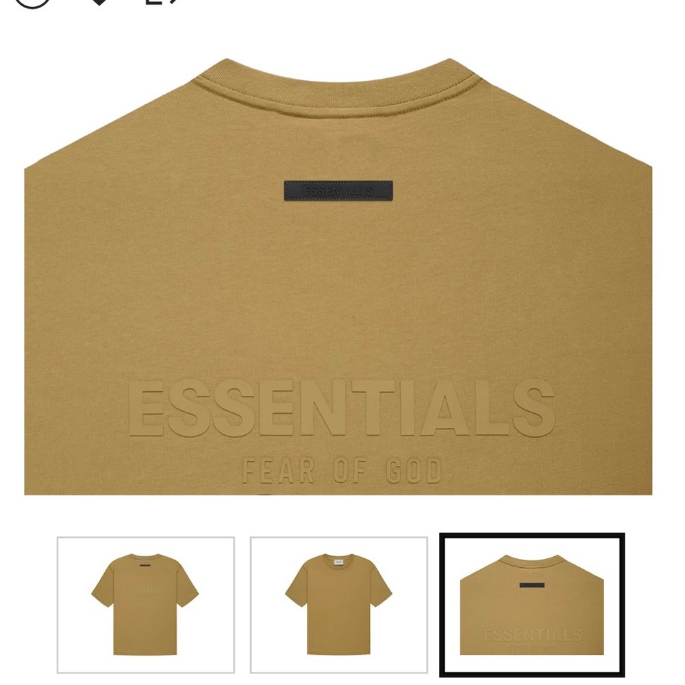 Fear of God t shirt Pistachio NWT